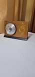 Stary drewniany termometr pokojowy art deco starocia PRL (T21