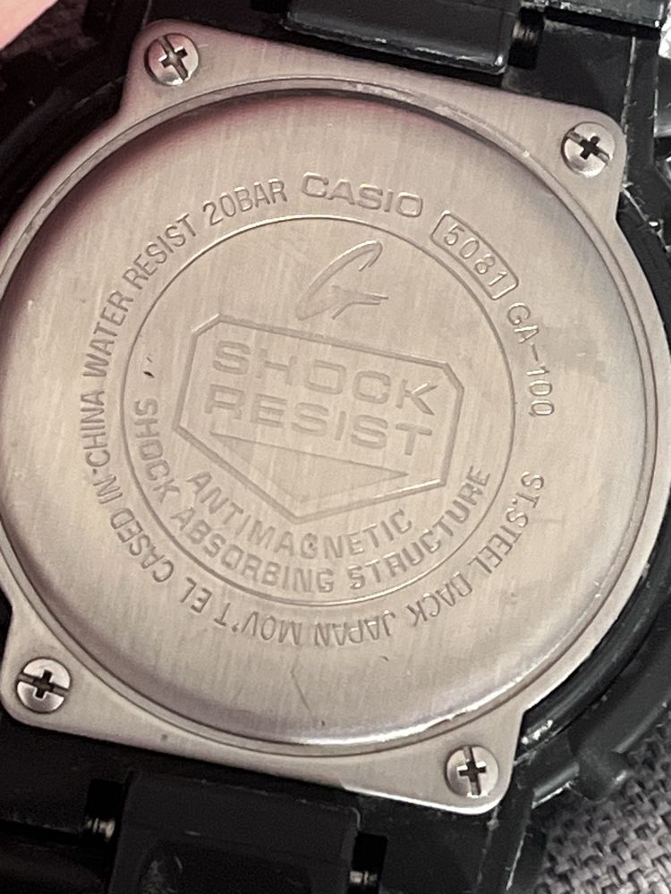 Zegarek Casio G Shock I chronograf