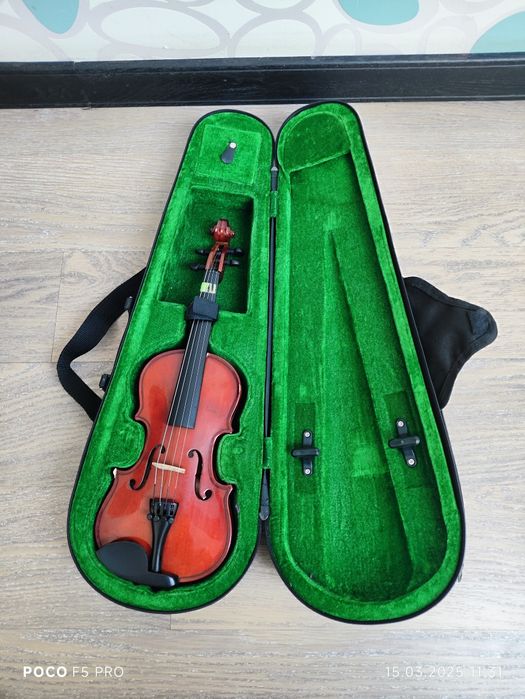 Скрипка 1/8 Violin made for Gama + кейс
