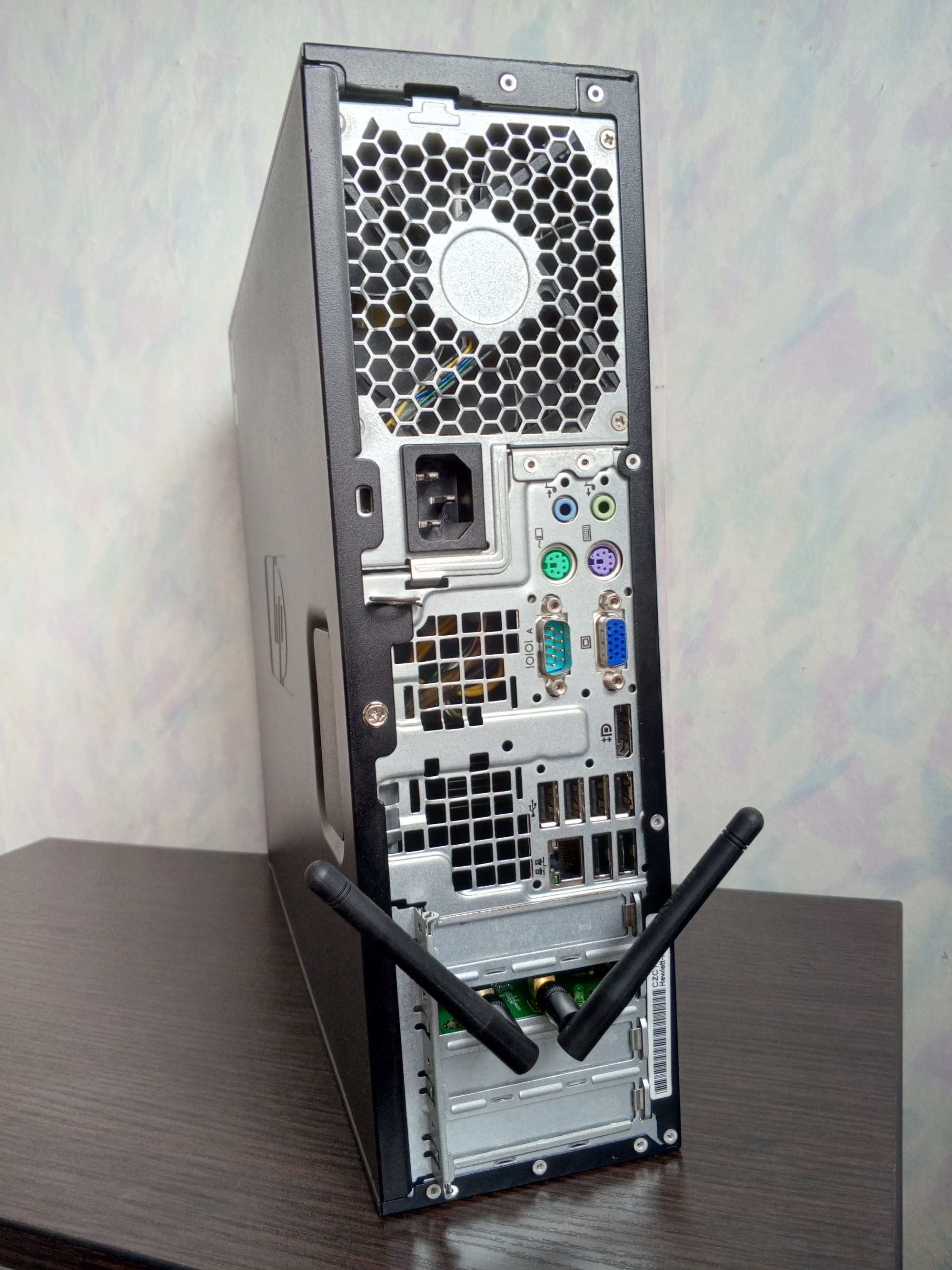 Мини ПК HP 64SSD+250HDD,8gbddr3,Wi-Fi,Bluetooth,E8600,Intel Graphics