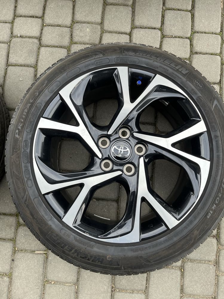 Alufelgi 5x114,3 18 cali Toyota C-HR Corolla Cross opony 225/50/18