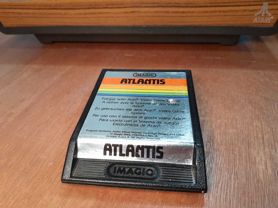 Atari 2600 - ATLANTIS - PAL - testado