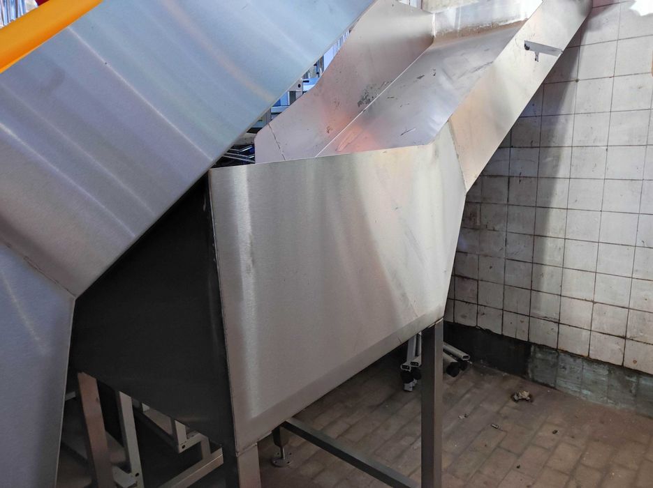 Zsuwnia blacha stal nierdzewna