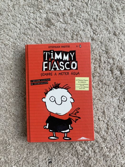Livro Timmy Fiasco - "Sempre a meter água"