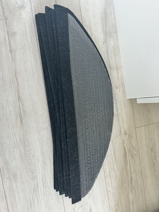 Nakładki na schody nowe ciemny grafit czarne 15 szt