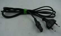 30x Kabel zasilający ÓSEMKA do radia, tv WTYK PROSTY