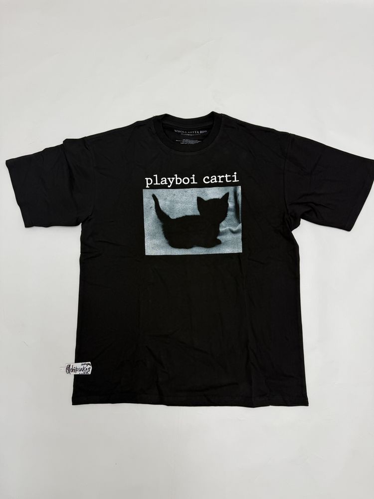 футболка Playboi Carti Cat tee M L