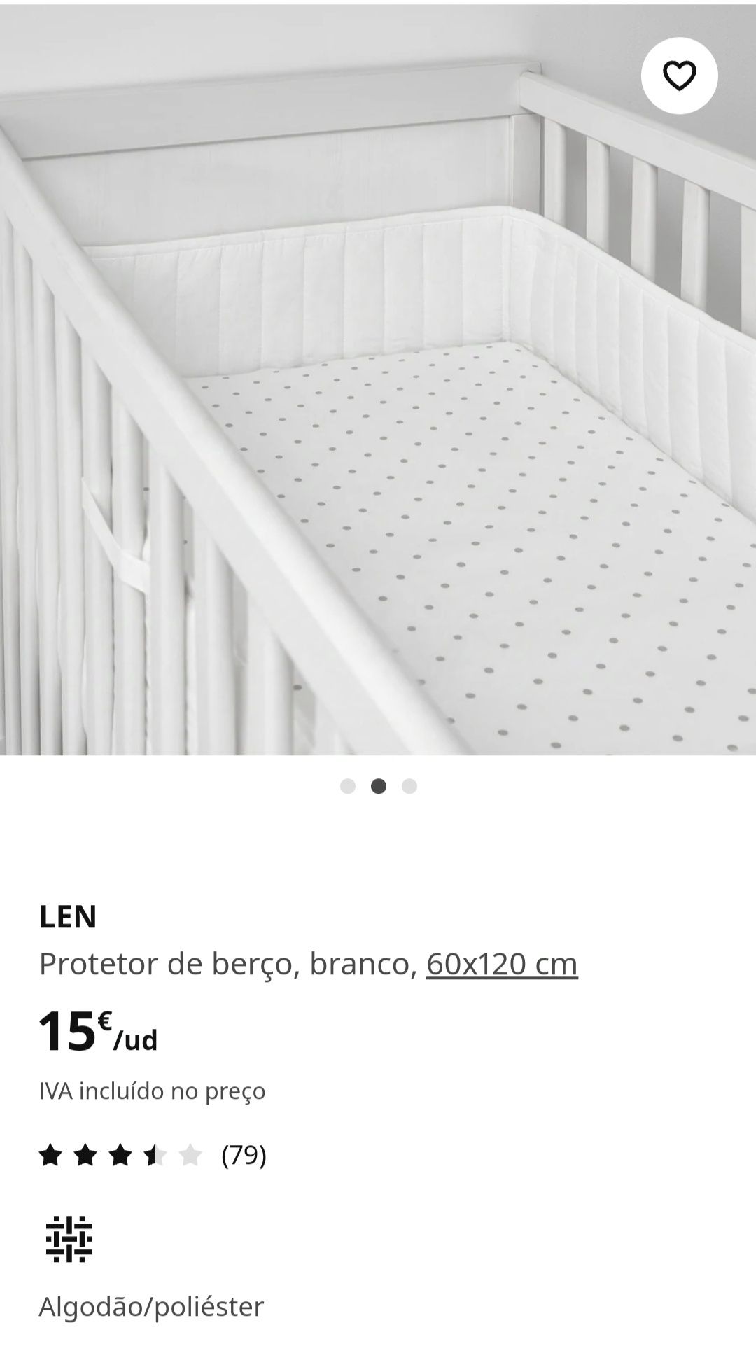 2 berços com colchão