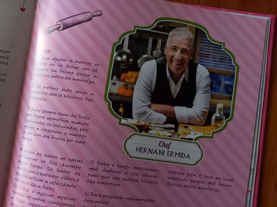 (NOVO, PORTES GRÁTIS) Para Melhor Mãe do Mundo - Receitas Chef Hernâni