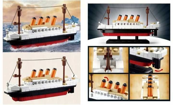 MODEL  TITANIC 194 sztuk Klocki