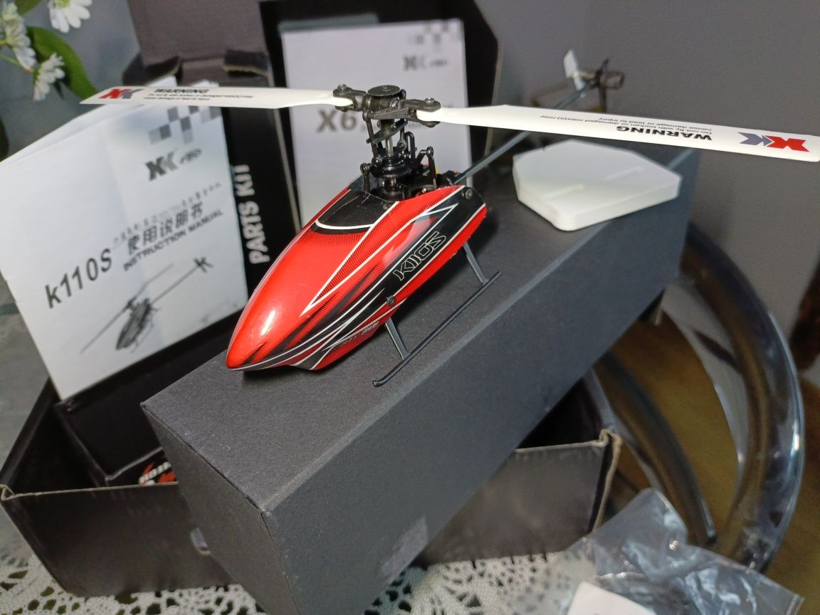 Helikopter rc 3D/6G xk k110s heli RC