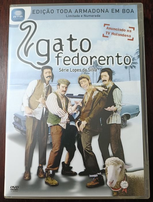 DVD "Gato Fedorento - Serie Lopes da Silva"