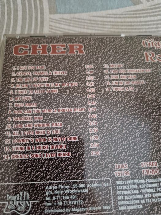 CD Giganty Rocka - CHER