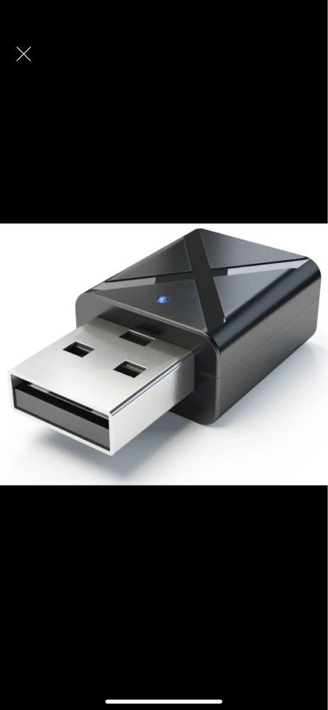 USB ЮСБ Блютуз Bluetooth 5.0 для ноутбука, ПК, телевізора - передавач