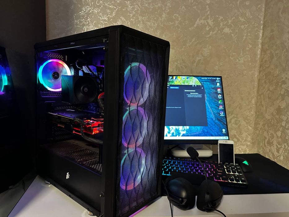 Компʼютер ryzen 7 5700x3d ,strix rtx 2070 super,32gb ОЗУ