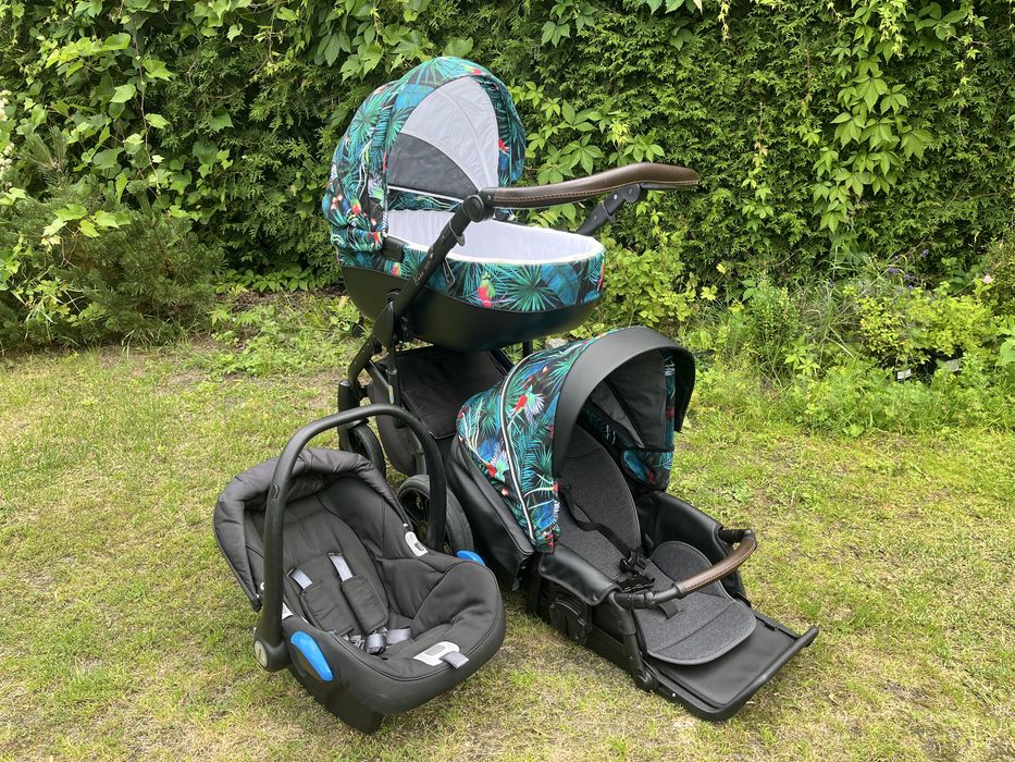 Wózek Roan bass 3w1 gondola, spacerowka
