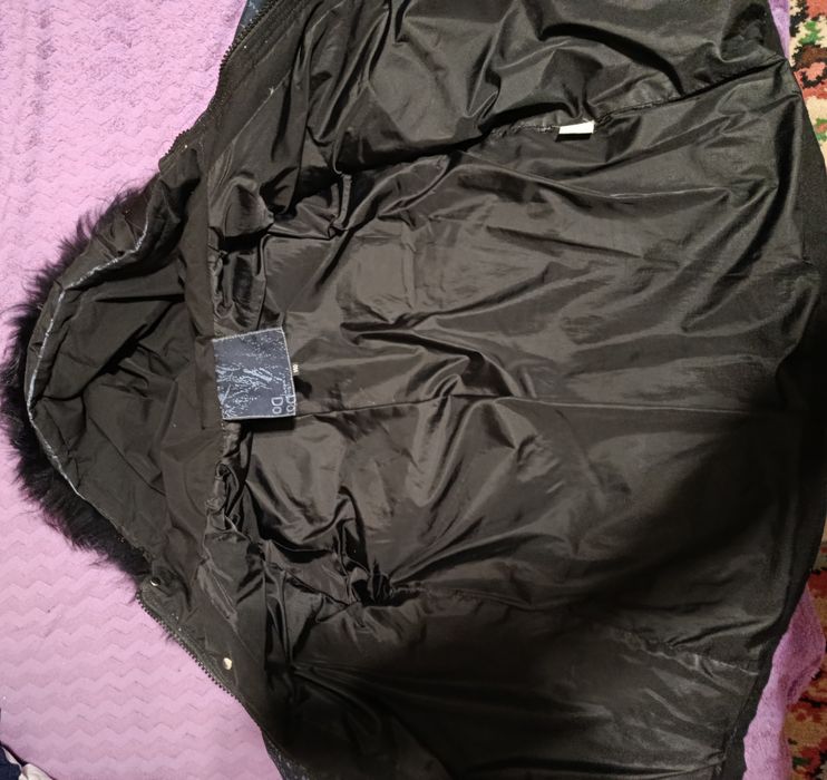 Зимовий пуховик на хлопчика зріст 1.40