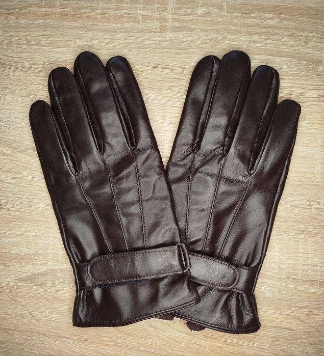 Рукавички чоловічі шкіряні