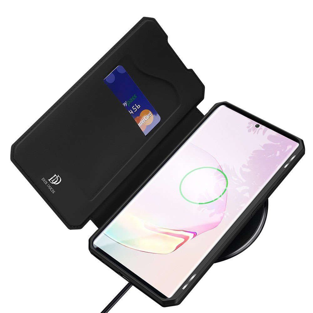 Etui Dux Ducis Skin Pro Z Klapką Do Samsung Galaxy Note 20 Czarny