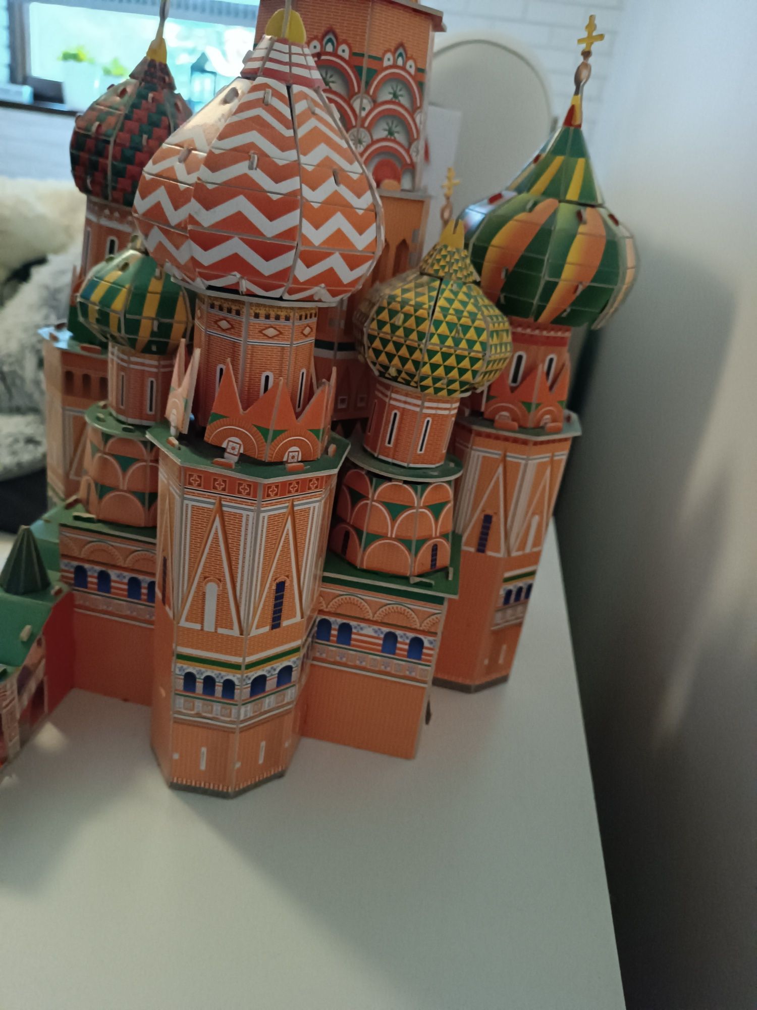 Puzzle 3D katedra Świętego Bazyla Moskwa plac czerwony
