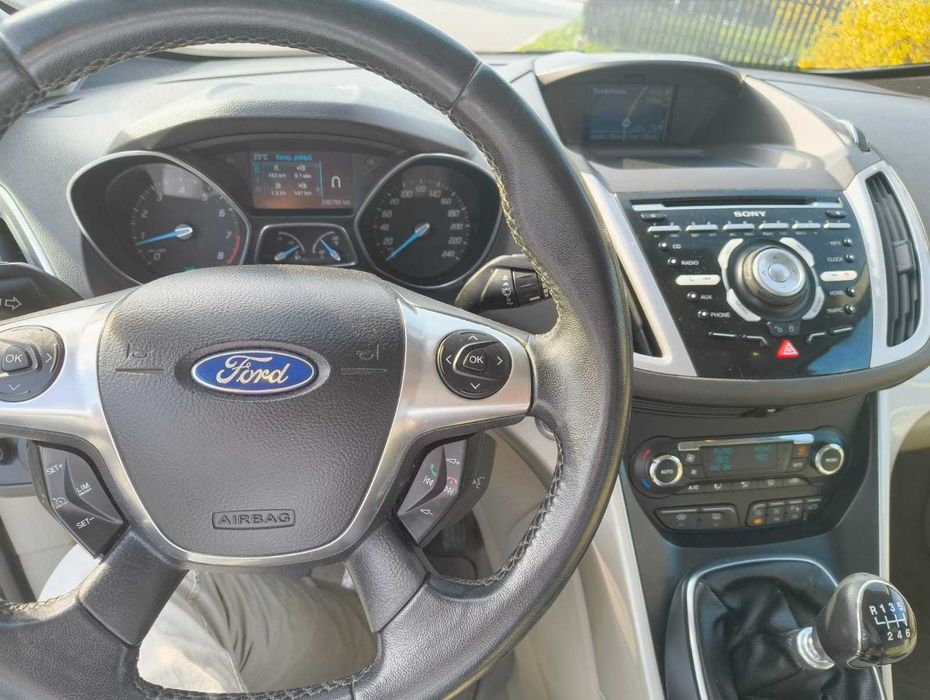Ford C-Max Titanium KameraGPS,Panoramadach 1.6-180KM serwis Szwajcar