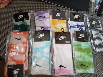 Skarpety Nike w stylu tye dye