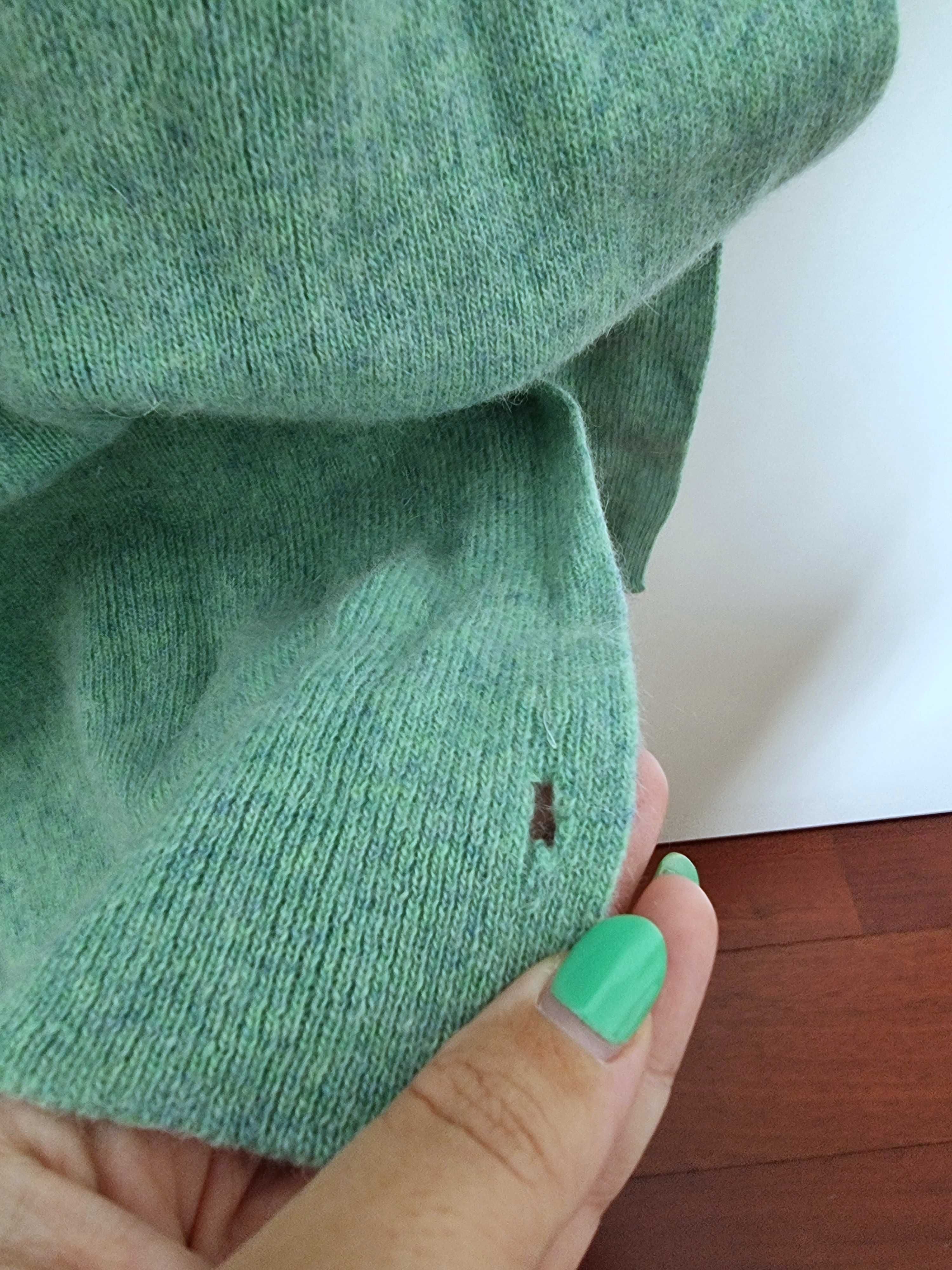 Cachecol cor verde