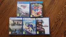 Hogwarts Legacy, Grid Legends, Sonic, Need for Speed Zestaw gry ps5
