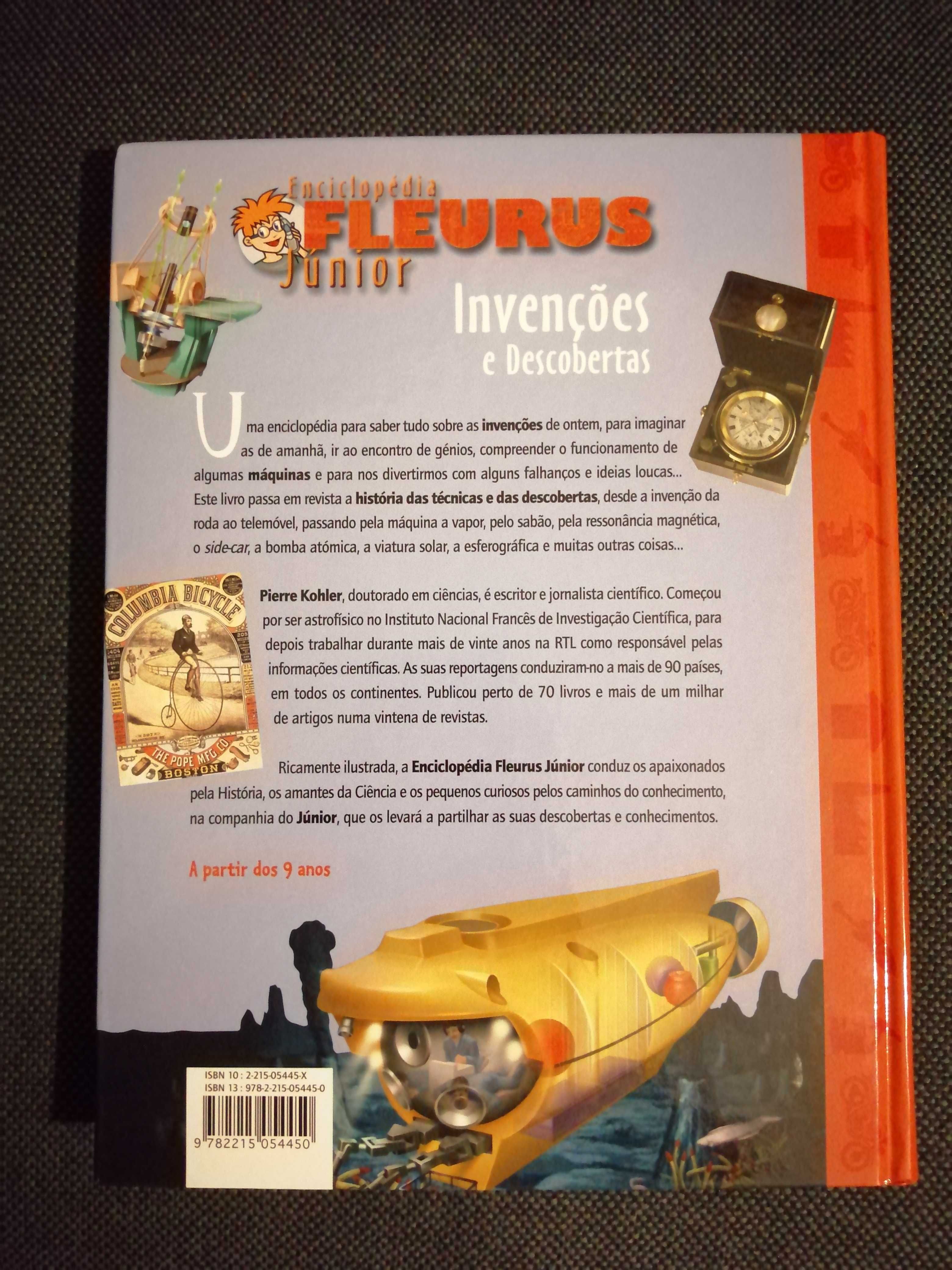 “Invenções e Descobertas” - Fleurus, Enciclopédia Júnior (+9anos)