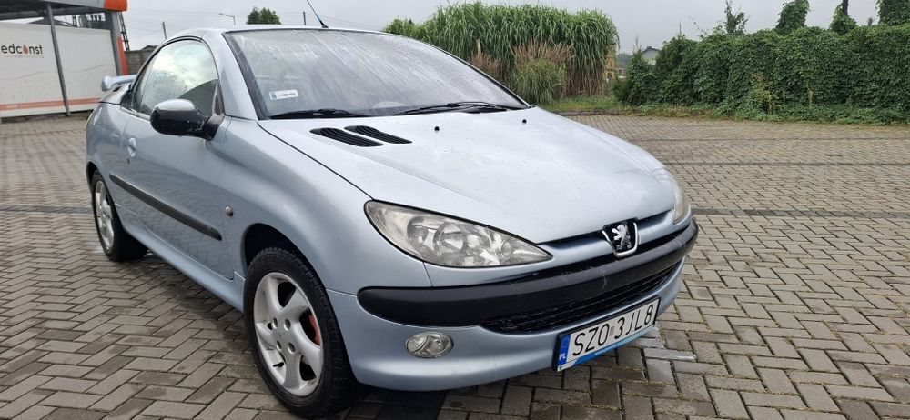 Peugeot 206 CC / 1.6 benzyna / 2001 r. / stan BDB /