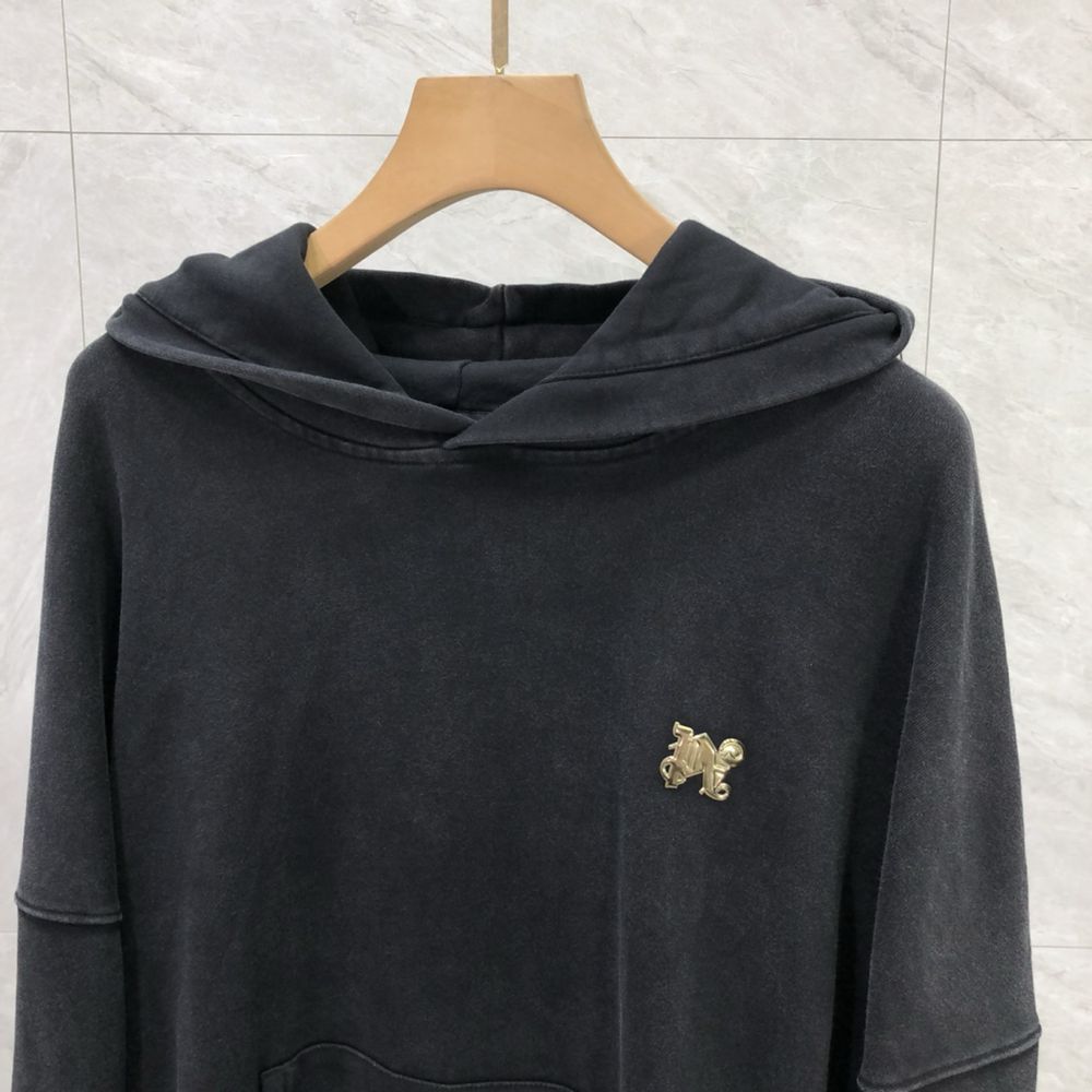 ‼️БЕЗ ПЕРЕДОПЛАТИ‼️ Худі Palm Angels Balck Foggy