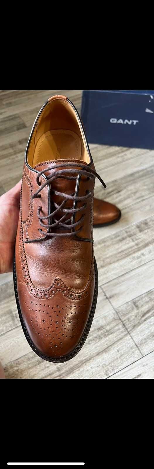 Кожаные туфли Gant Millbro
