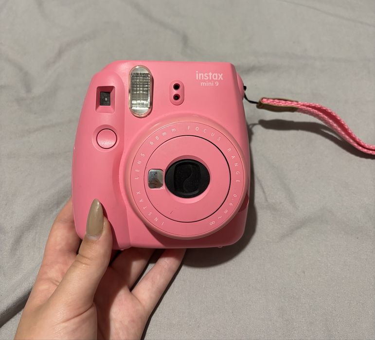Camara intax mini 9 rosa