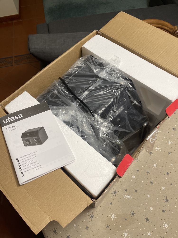 AirFryer UFESA Storm 2 9L - Nova c/fatura
