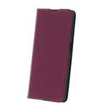 Etui Smart Samsung Galaxy A15 4G A15 5G burgundowe