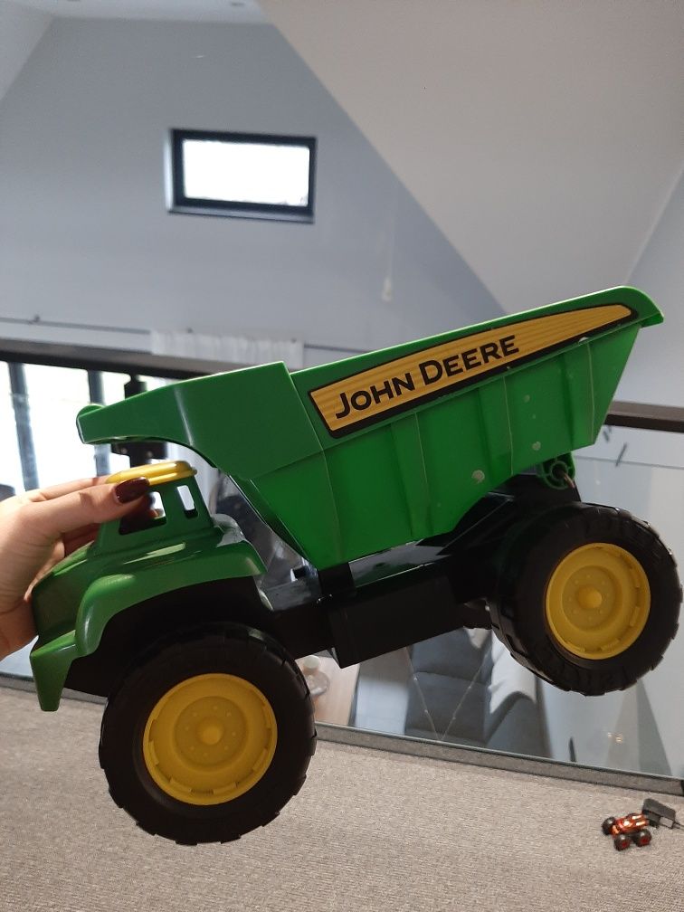 Auto wywrotka smyk zielona John deere