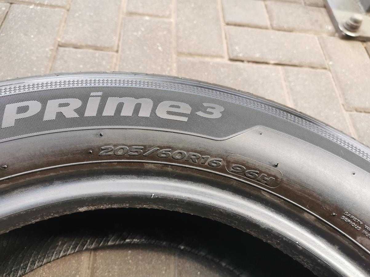 205/60 96H R16 HANKOOK Ventus Prime3 XL 2022r 7.5mm Letnie Opony 2szt