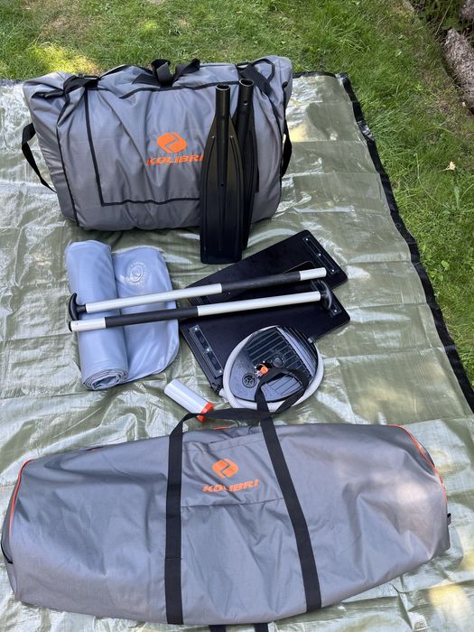 Kolibri KM-390C Canoe SUP Kajak ponton łódka kanu pychówka wędkarska