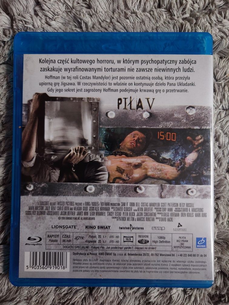 Piła V blu-ray polski lektor napisy