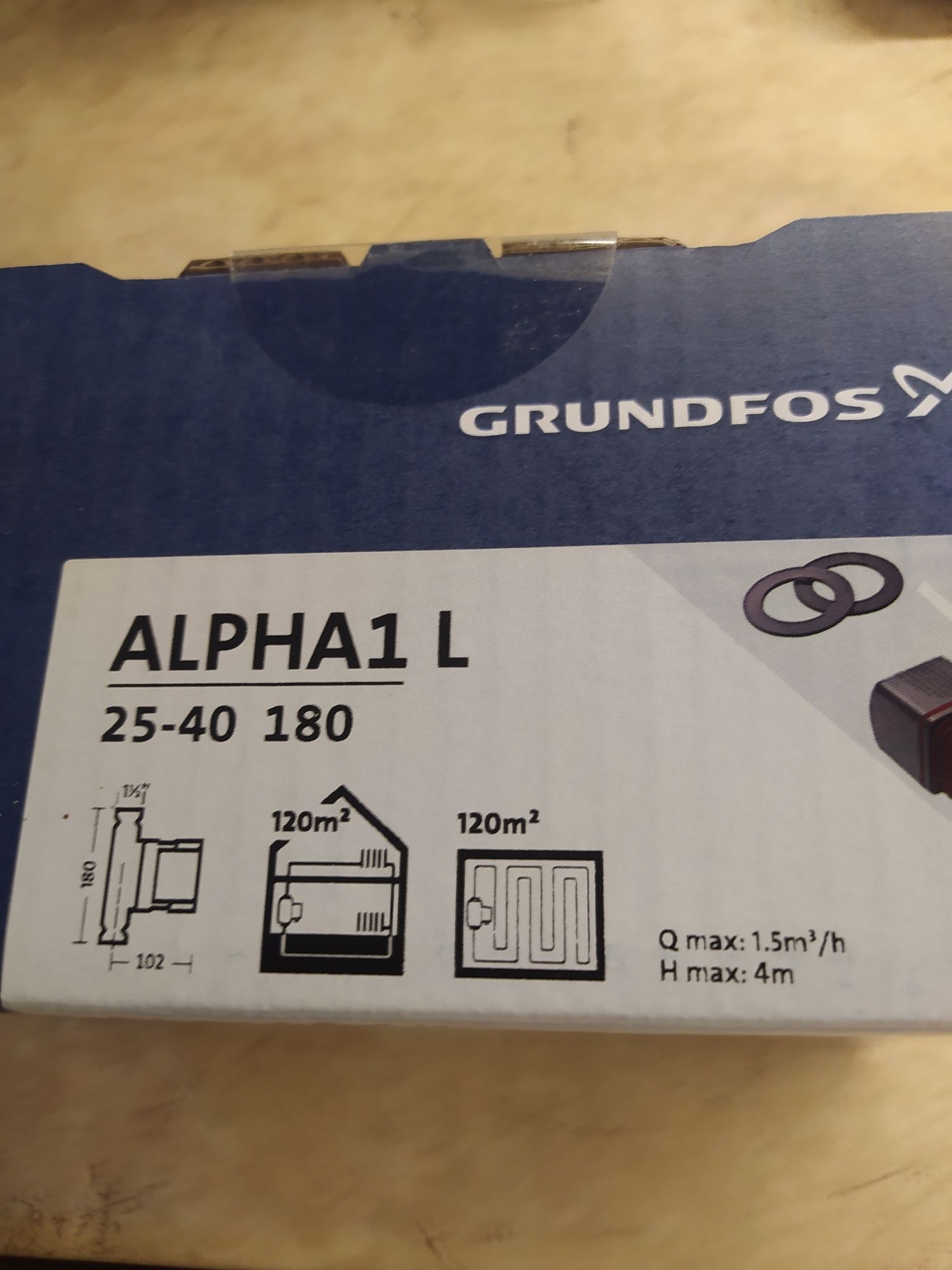 Pompa obiegowa Alpha 1