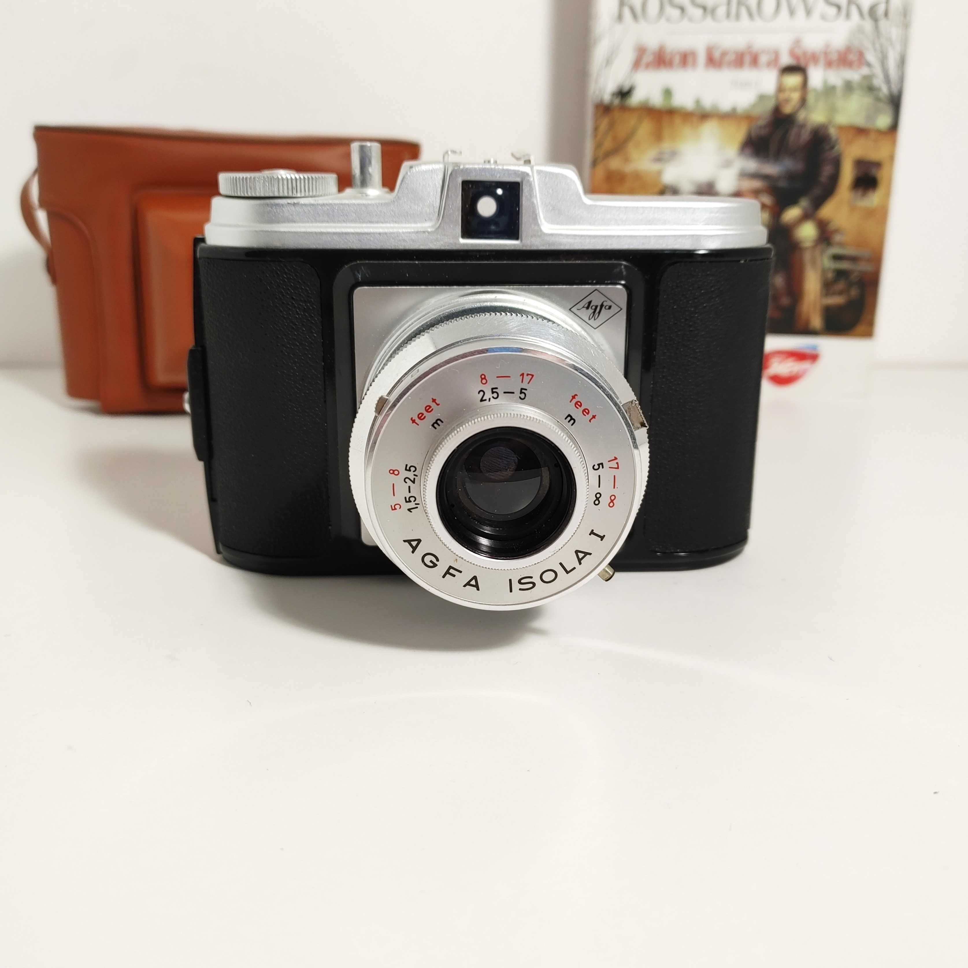 Klasyczny aparat fotograficzny AGFA Isola I z 1955 roku IDEALNA
