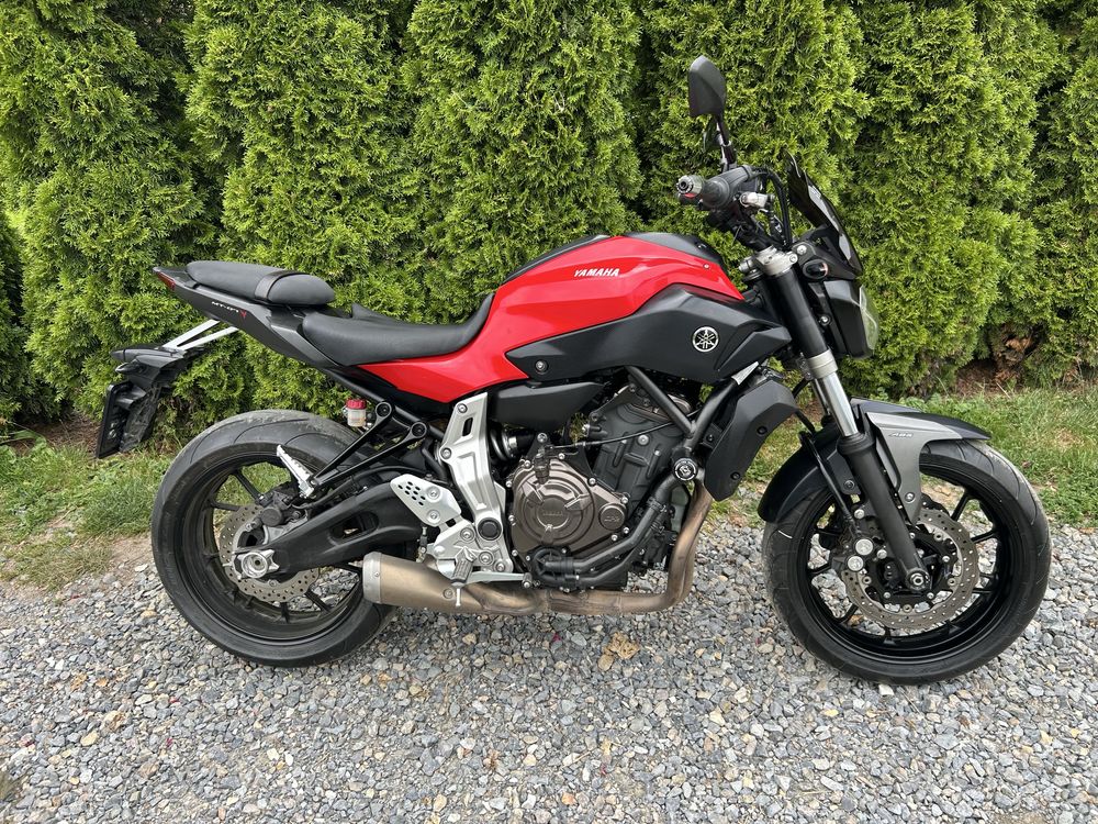 Yamaha mt07 yamaha mt-07 niski przebieg mozliwy transport