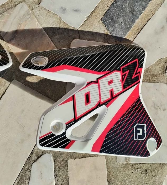 Plasticos radiador drz 400