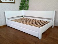 Угловая деревянная кровать Шанталь