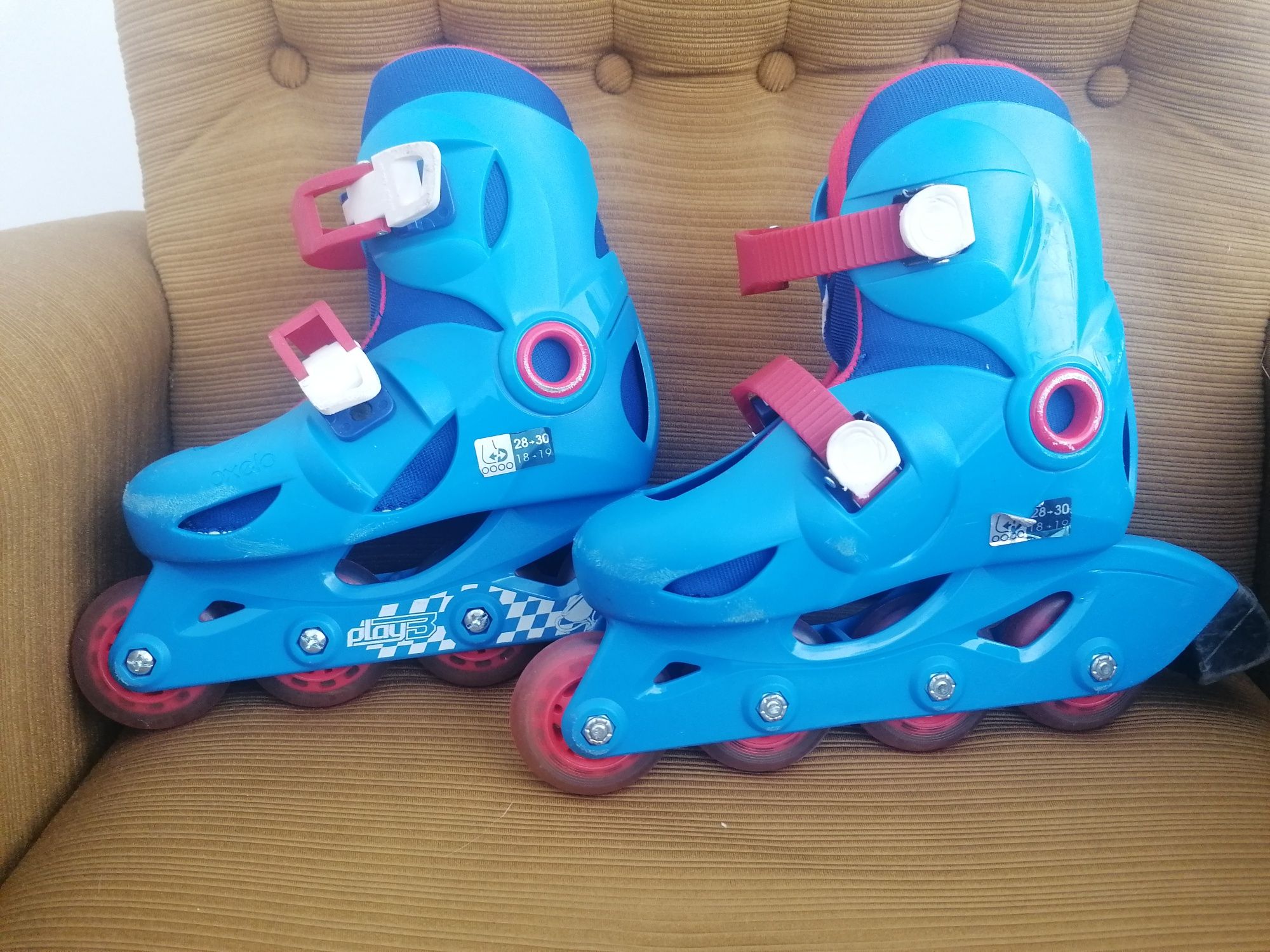 Patins em linha de criança