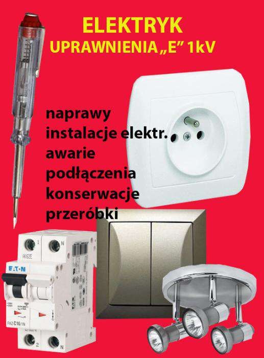 Elektryk, uprawnienia E 1kV