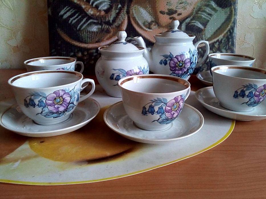 Сервіз чайний СПЗ,5 персон.