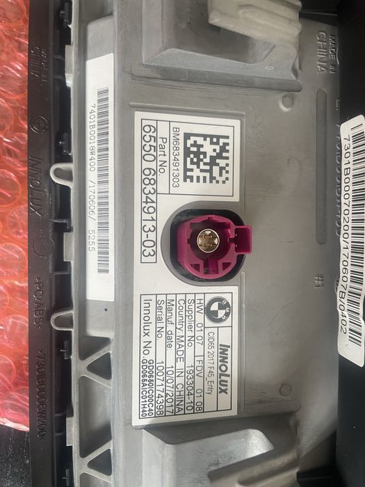 Display bmw original evo F36 F45 F32 F22 i3