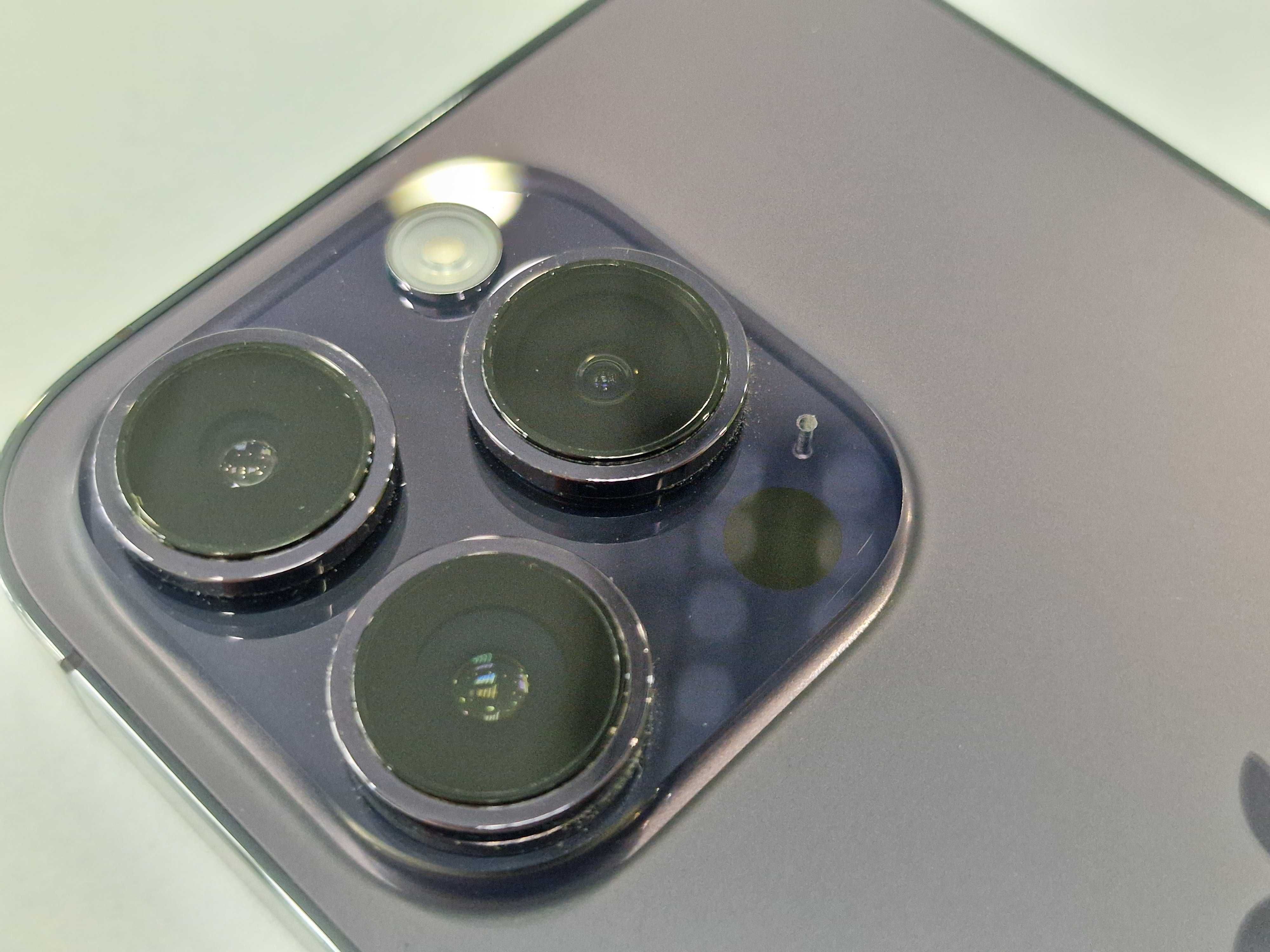 iPhone 14 Pro 128GB/ Deep Purple/ Bateria 90%/ Grade A-/+Ładowarka