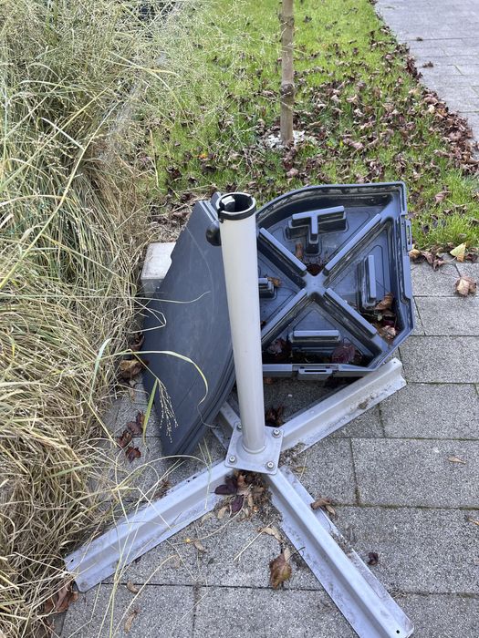 Stojak pod parasol ogrodowy